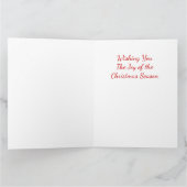 Kerstavond van het Grote Huis Gate Elegant Topiary Kaart (Binnen)