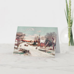 Kerstavond van 'Hoover' en 'Son Painting'-feestdag Feestdagen Kaart