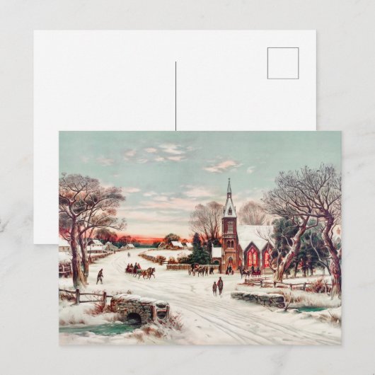 Kerstavond van 'Hoover' en 'Son Painting'-feestdag Feestdagenkaart (Voorkant / Achterkant)