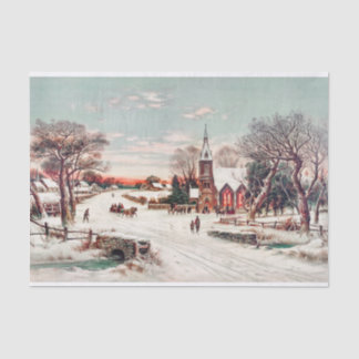 Kerstavond van 'Hoover' en 'Son Painting' Tissuepapier