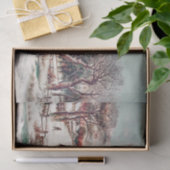 Kerstavond van 'Hoover' en 'Son Painting' Tissuepapier (Geschenk)