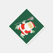 Kerstavond van Lacrosse Servet (Hoek)