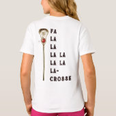 Kerstavond van Lacrosse T-shirt (Achterkant)