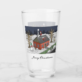 Kerstavond van Sinterklaas Glas