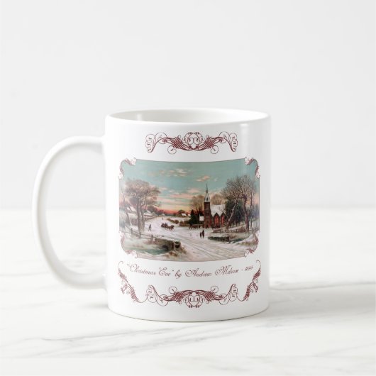 Kerstavond Victoriaans Mok (Links)