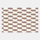 Kerstavond Watergekleurde bakkerij Whimisical Inpakpapier Vel (Voorkant 2)