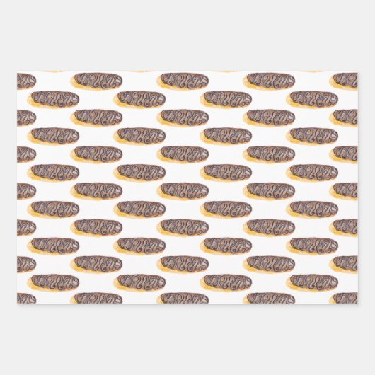 Kerstavond Watergekleurde bakkerij Whimisical Inpakpapier Vel (Voorkant 2)