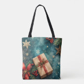 Kerstavond Waterverf Tas (Achterkant)