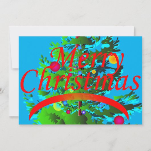 Kerstavondviering Kaart (Voorkant)