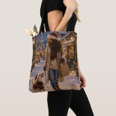 Kerstavondwandeling met Lina Tote Bag (Dichtbij)