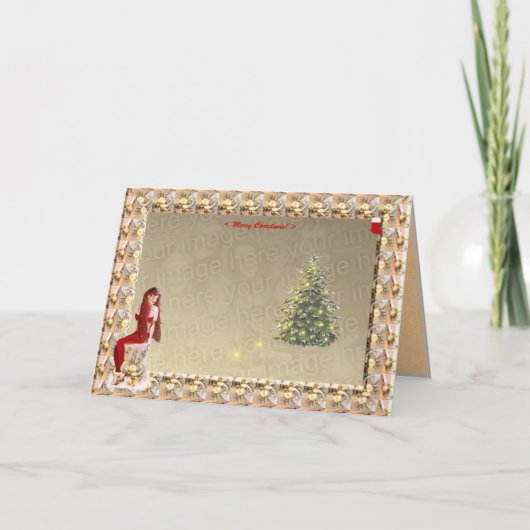 Kerstaxie. SJABLOON 2 (Voorkant)