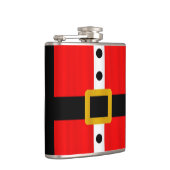 Kerstaxis, gevlekte erlenmeyer/Santa Heupfles (Rechts)