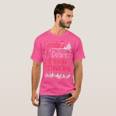 Kerstbaan Elektro Mechanisch Technicus Grappig T-shirt (Voorkant volledig)