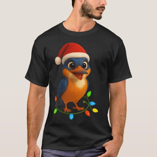 Kerstbaars Vis Grappige Vissen T-shirt (Voorkant)