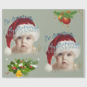 kerstBaby Cadeaupapier (Vlak)
