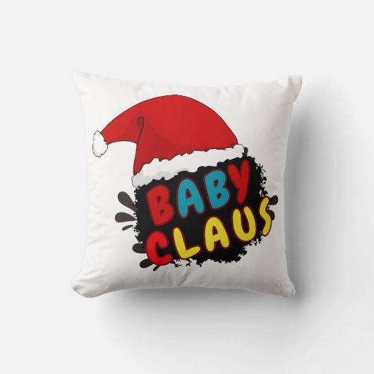 Kerstbaby Claus Kussen (Voorkant)