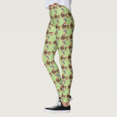 Kerstbaby-dieren Leggings (Links)