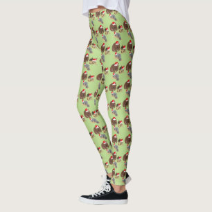 Kerstbaby-dieren Leggings
