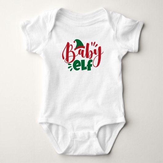 kerstBaby Elf Romper (Voorkant)