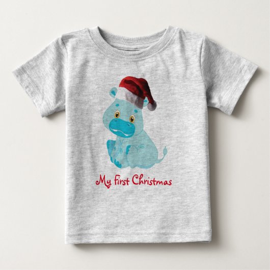 KerstBaby Hippo (Voorkant)
