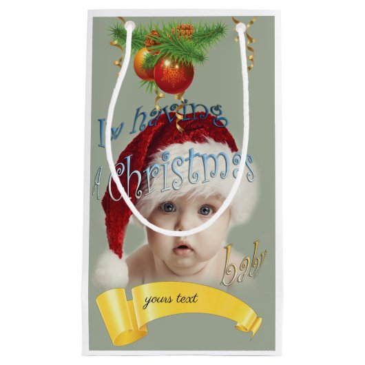 kerstBaby Klein Cadeauzakje (Voorkant)