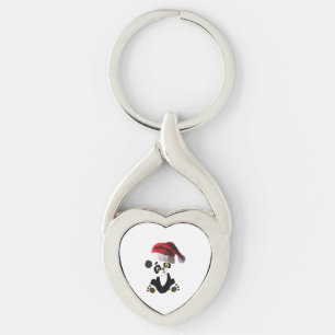 KerstBaby Panda Sleutelhanger