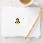Kerstbaby Pinguïn Etiket (Insitu)