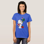 kerstBaby Polar Beer Hanging Ornament T-Shirt (Voorkant volledig)