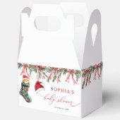 kerstBaby shower Bedankdoosjes (Open)