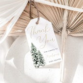 kerstBaby shower Cadeaulabel