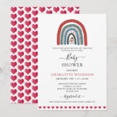 kerstBaby shower Kaart (Voorkant / Achterkant)