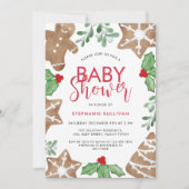 kerstBaby shower Kaart (Voorkant)