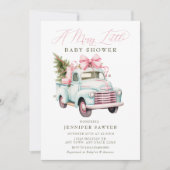 kerstBaby shower Kaart (Voorkant)