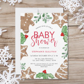 kerstBaby shower Kaart