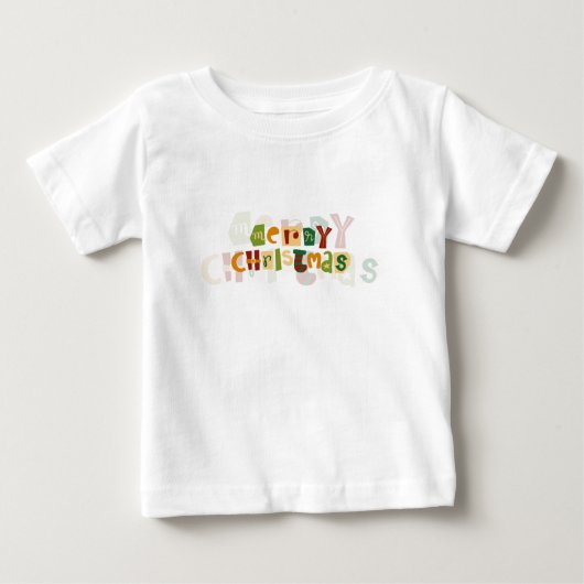 kerstBaby T-shirt (Voorkant)