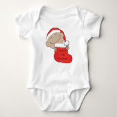 Kerstbaby van kleur romper (Voorkant)