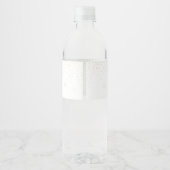 Kerstbabyfeest Notenkraker Waterfles Etiket (Achterkant)