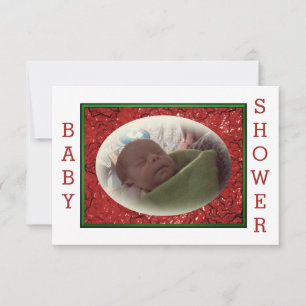 Kerstbabyfeest uitnodiging