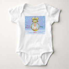 Kerstbabyfoto  romper