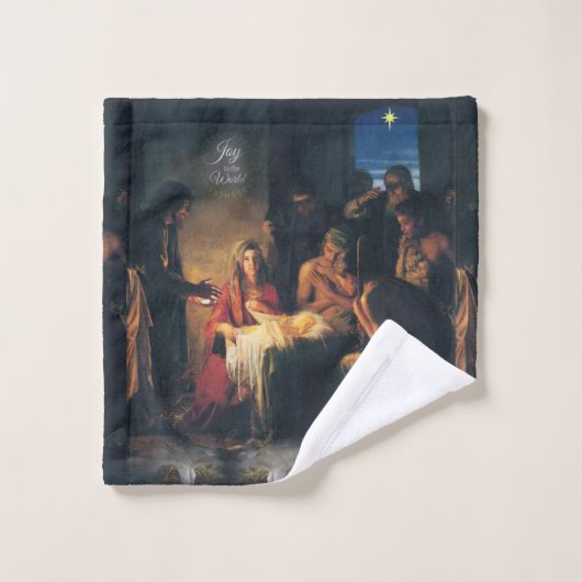 Kerstbadhanddoekensets, Jezus Christus Bad Handdoek (Wasdoekje)