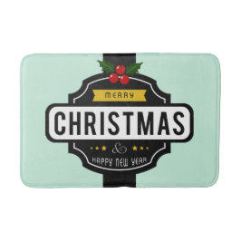 kerstbadmatten badmat