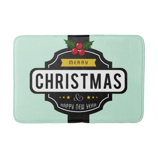 kerstbadmatten badmat (Voorkant)