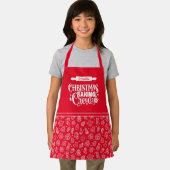 Kerstbaken Koekjes Rood klein Schort (Insitu)