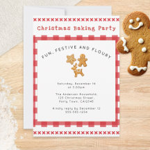 Kerstbakfeest met gemberkoekjes