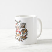 Kerstbakfeest van mevrouw Claus Koffiemok (Voorkant rechts)