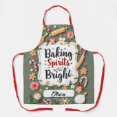 Kerstbaking Apron Schort (Voorkant)