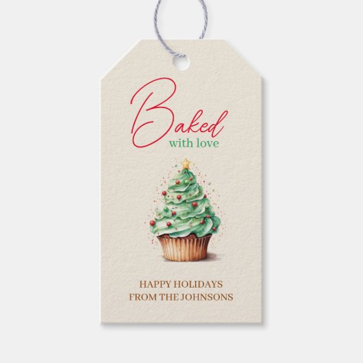 Kerstbakken | Cookie & CO Party Cadeau Labels Cadeaulabel (Voorkant)
