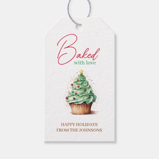 Kerstbakken | Cookie & CO Party Cadeau Labels Cadeaulabel (Voorkant)