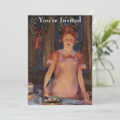 Kerstbakken  kaart (Staand voorkant)