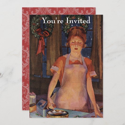 Kerstbakken  kaart (Voorkant / Achterkant)